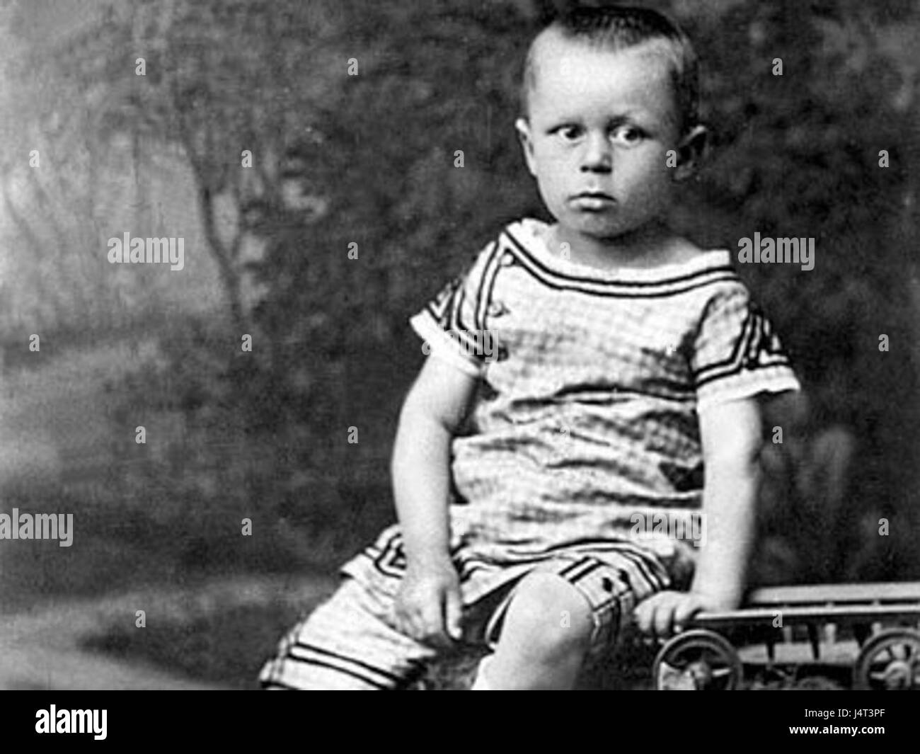 Thomas Mann 1881 im Alter von sechs Jahren Banque D'Images