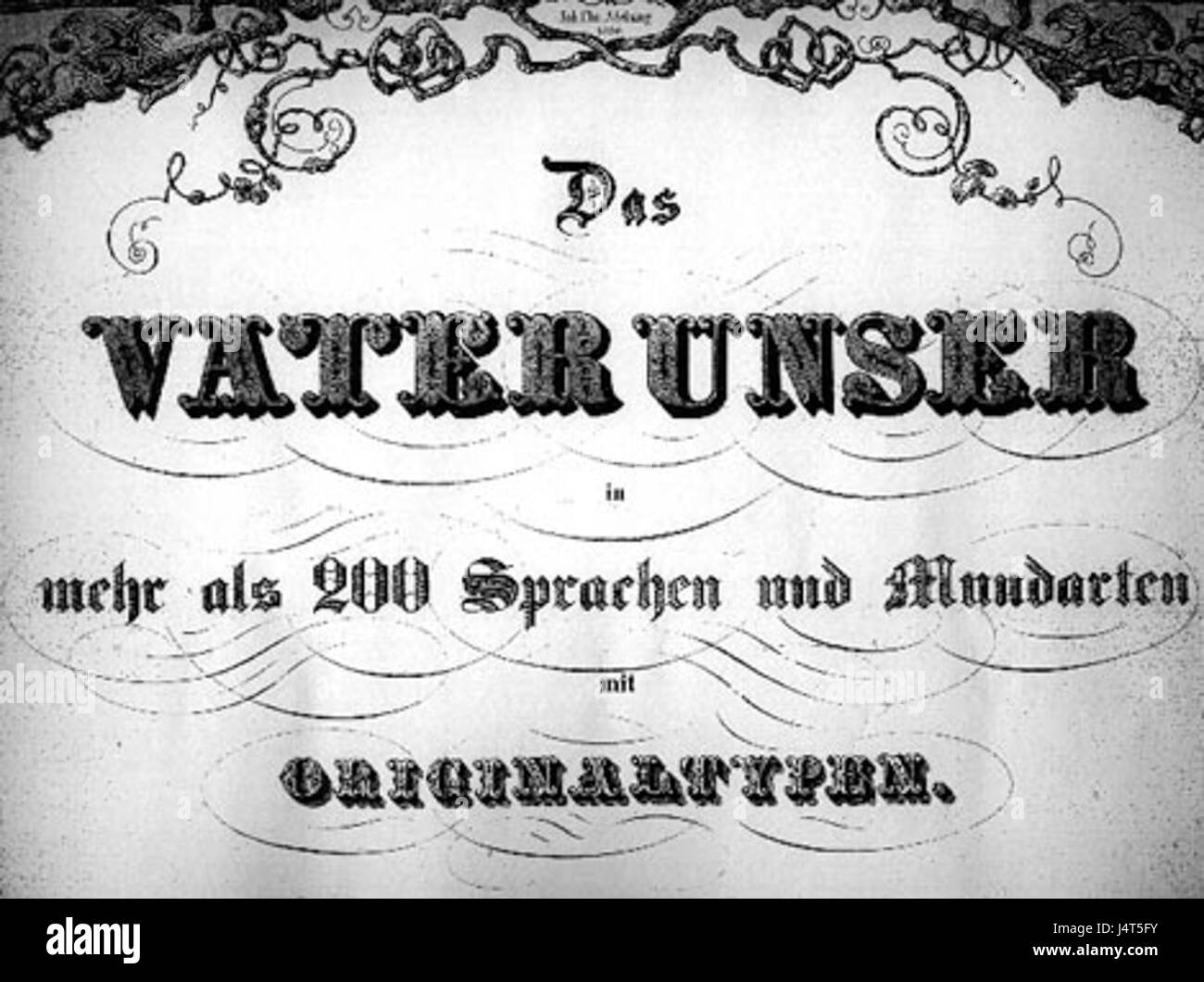 'Vater unser' est le terme allemand pour la prière de 'notre Père', une prière chrétienne centrale. Il est largement récité dans toutes les confessions chrétiennes et est un élément clé de la liturgie et de la dévotion chrétiennes. Banque D'Images