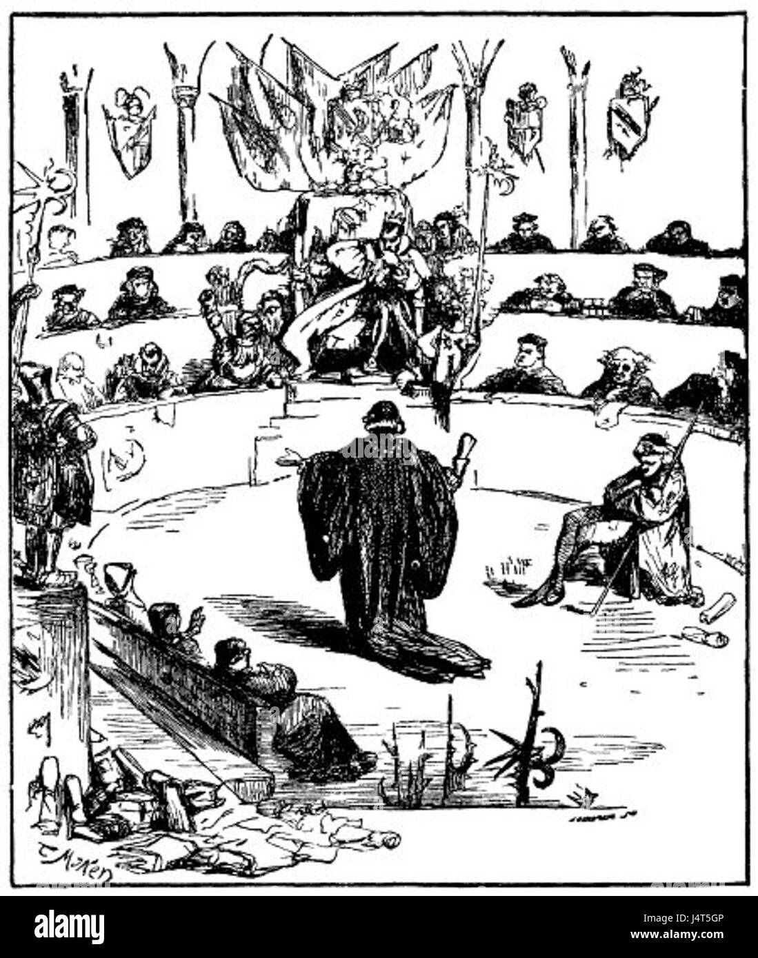 Viagens de Gulliver 020 Banque D'Images