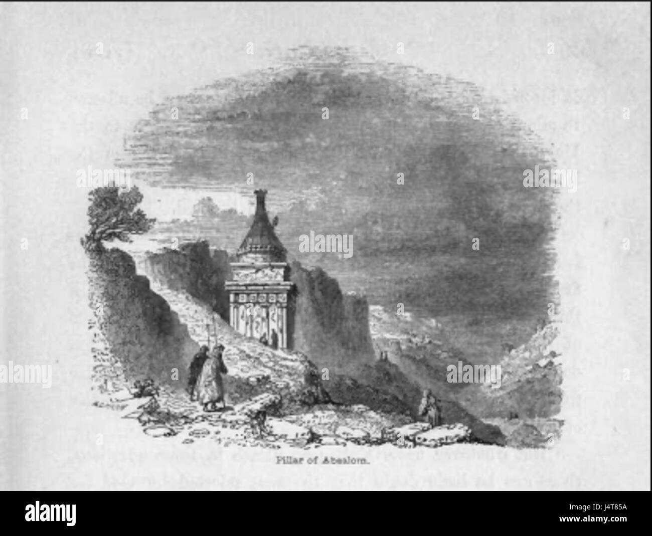 Yad Avshalom, situé en Israël, est un monument ancien datant d'environ 1850, offrant un aperçu de l'architecture historique et de l'histoire régionale. Banque D'Images