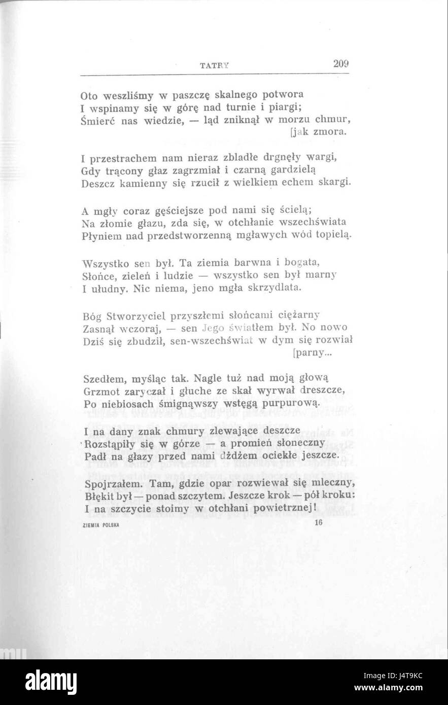 Ziemia Polska w 245 chants Banque D'Images