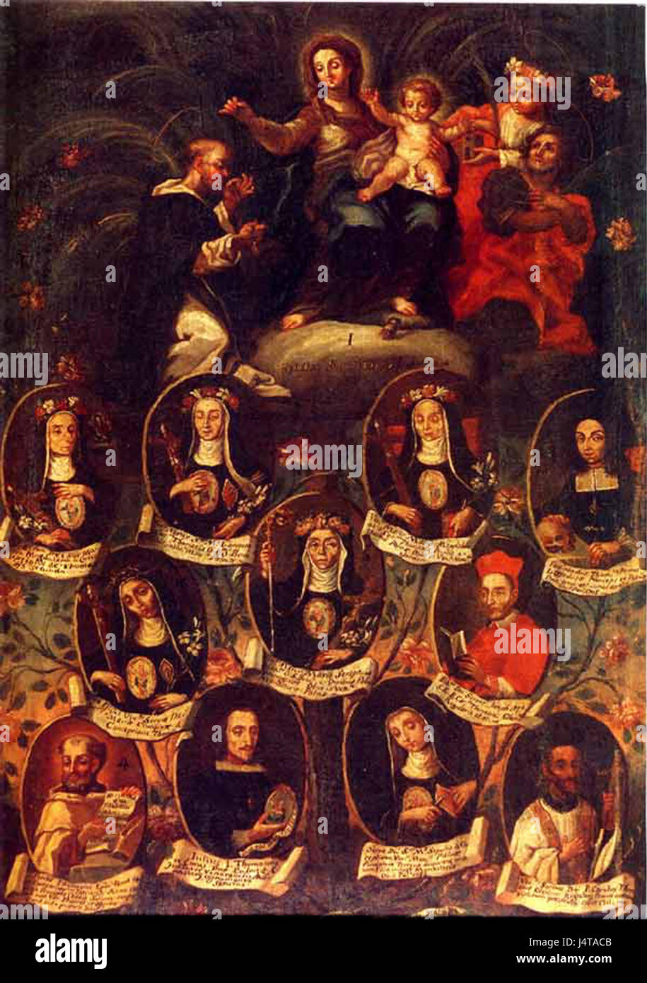 Saints de Tomasi Banque D'Images