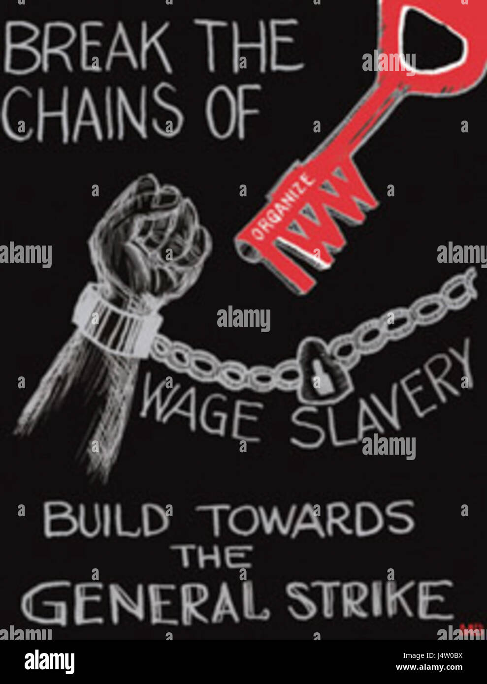 Wageslavery Banque D'Images