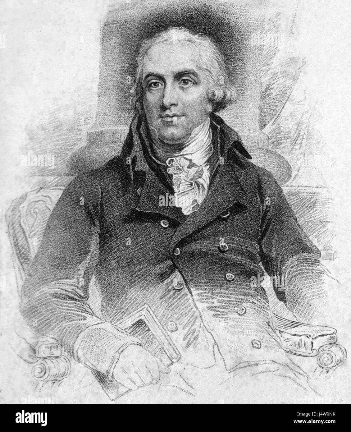 William Buchan (1729-1805) était un médecin écossais connu pour ses écrits sur la santé et la médecine. Son travail, « médecine domestique », a influencé les pratiques de santé publique au cours du XVIIIe siècle. Banque D'Images