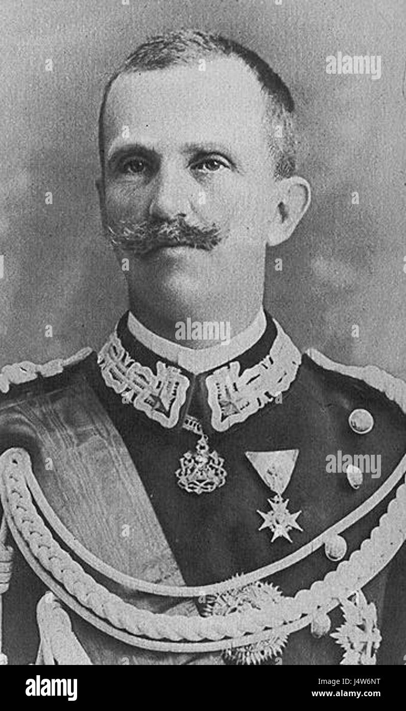 Victor Emmanuel III d'Italie Banque D'Images