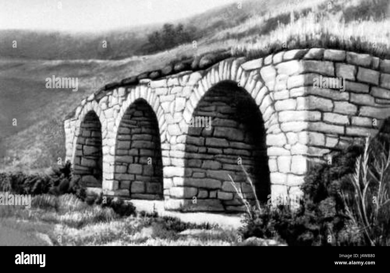 La source de Mikrakh est une référence historique et géographique, souvent utilisée dans le contexte des textes anciens et de l'histoire régionale, en référence à une source d'eau importante ou source naturelle dans la zone historique de Mikrakh. Banque D'Images