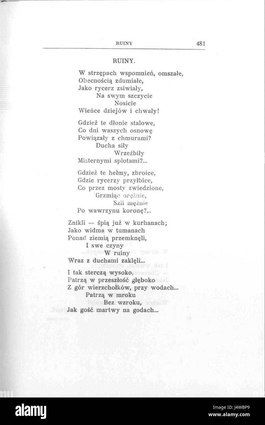 *Ziemia Polska w piesni* désigne l'hymne national polonais ou un recueil de chansons polonaises, reflétant l'histoire et l'identité de la nation, d'un point de vue culturel ou historique. Banque D'Images