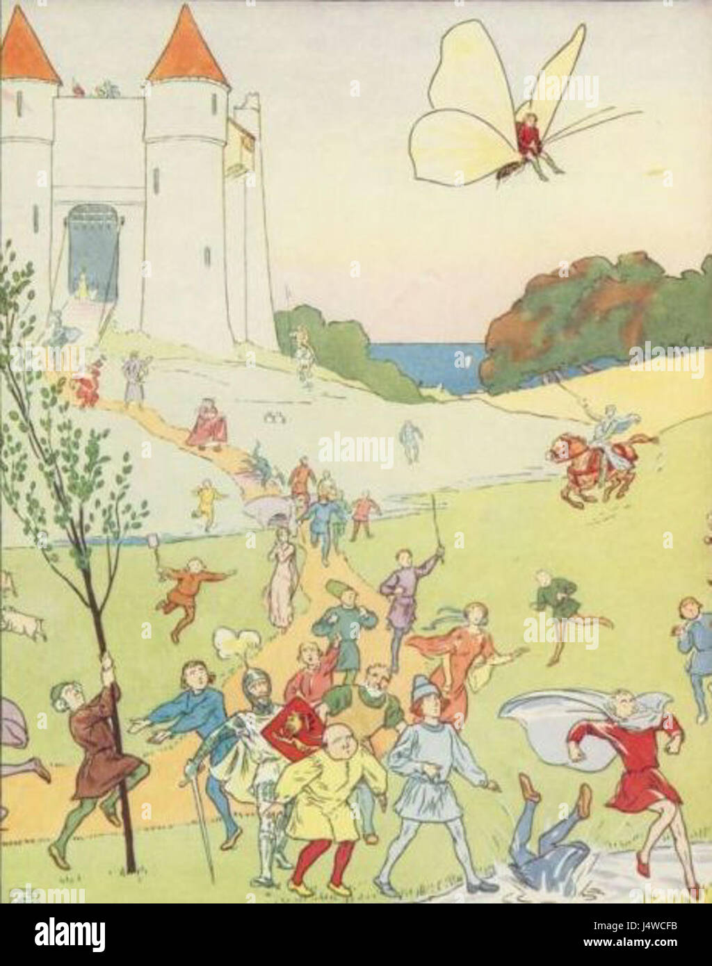 Tom Thumb les chapes d'un trajet sur un papillon Project Gutenberg ebook 15661 Banque D'Images Tom Thumb les chapes d'un trajet sur un papillon Project Gutenberg ebook 15661 Banque D'Images