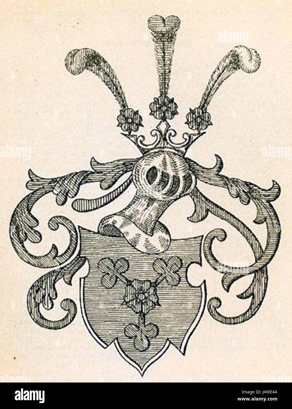 Wappen Svave I est un emblème héraldique ou des armoiries d'un contexte historique, reflétant le design et la signification symbolique utilisés par la famille ou la région Svave. Il appartient à une tradition héraldique comprise Banque D'Images