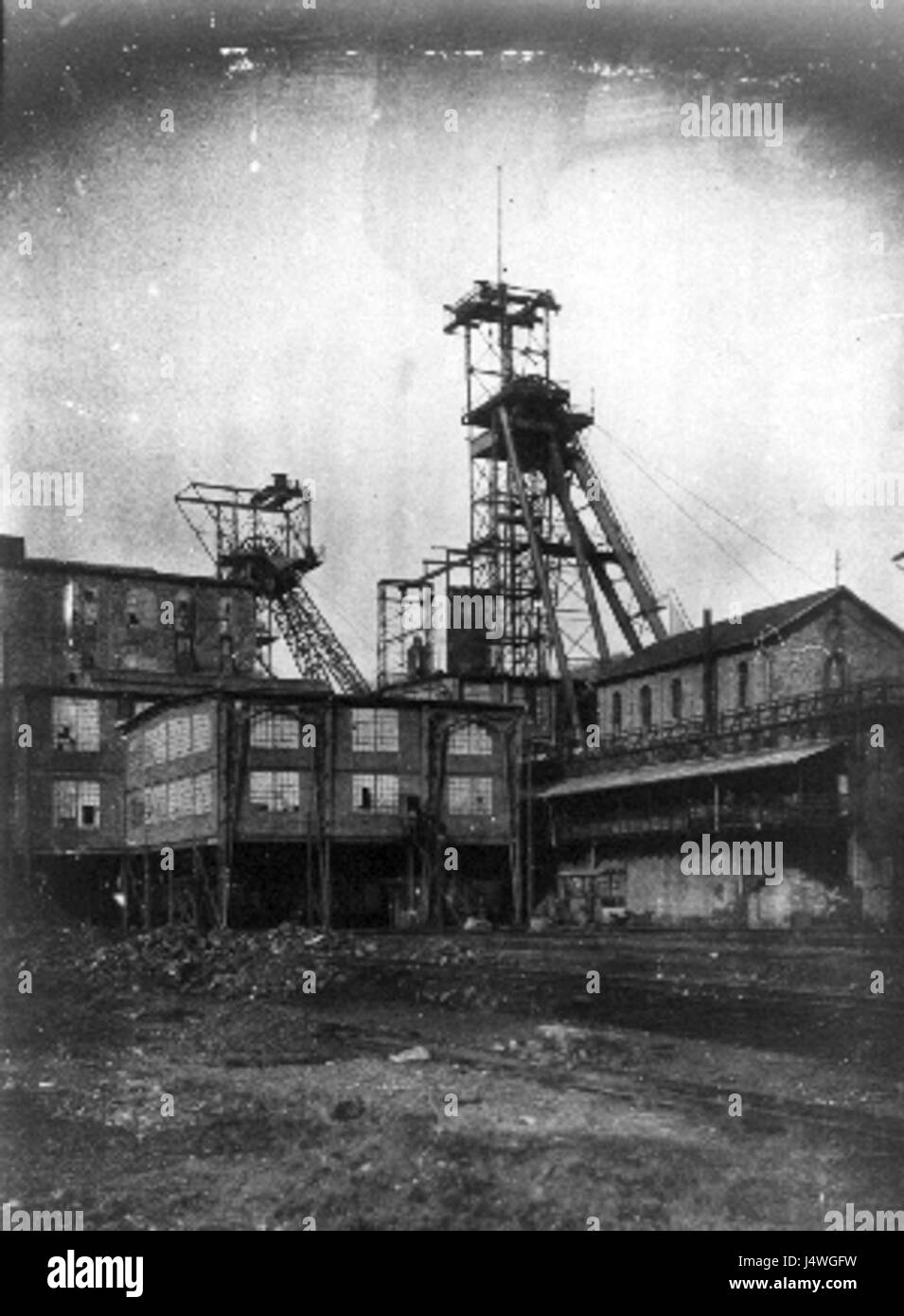 Velsen Schacht Gustav I II Banque D'Images