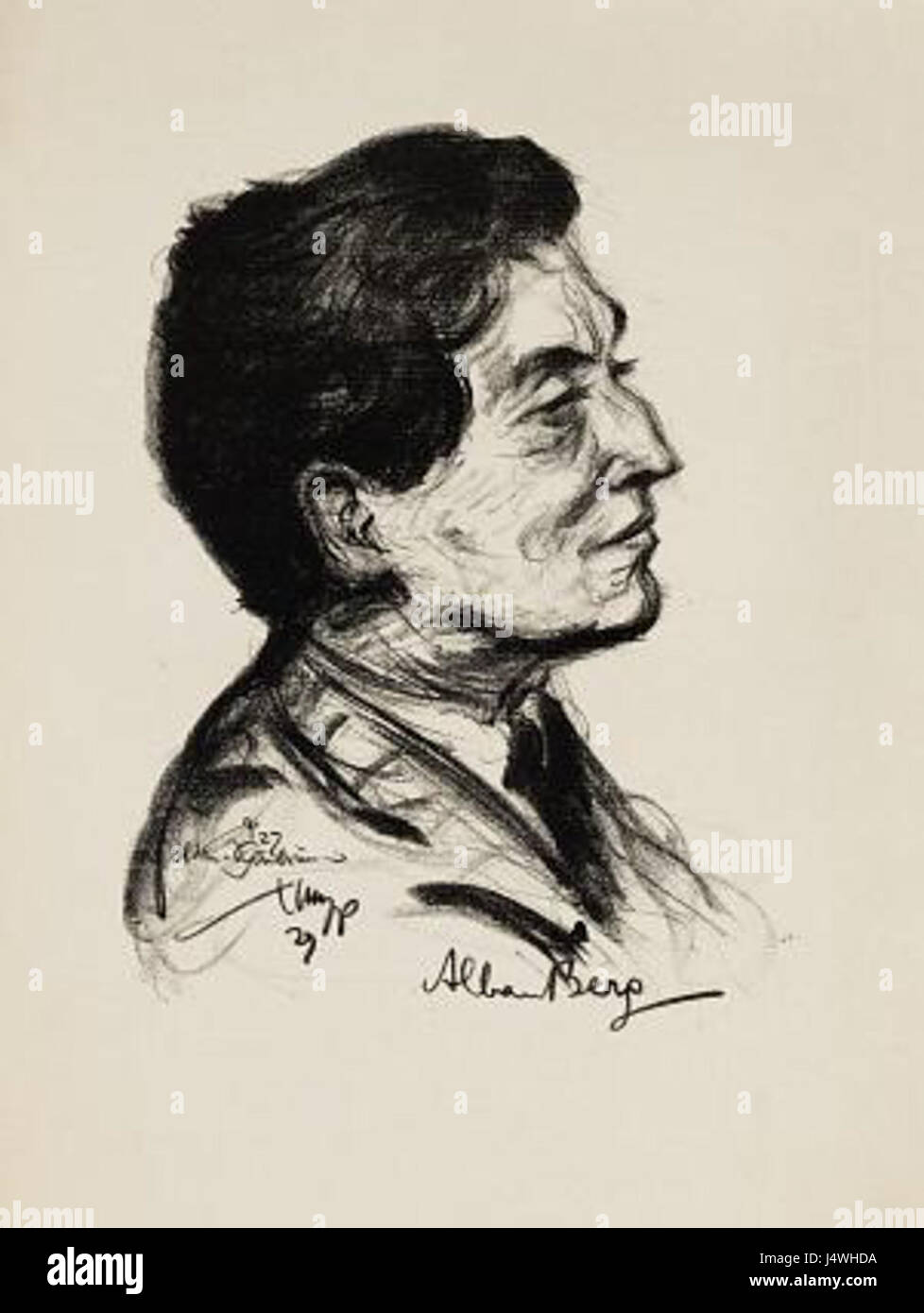 WP Alban Berg Banque D'Images