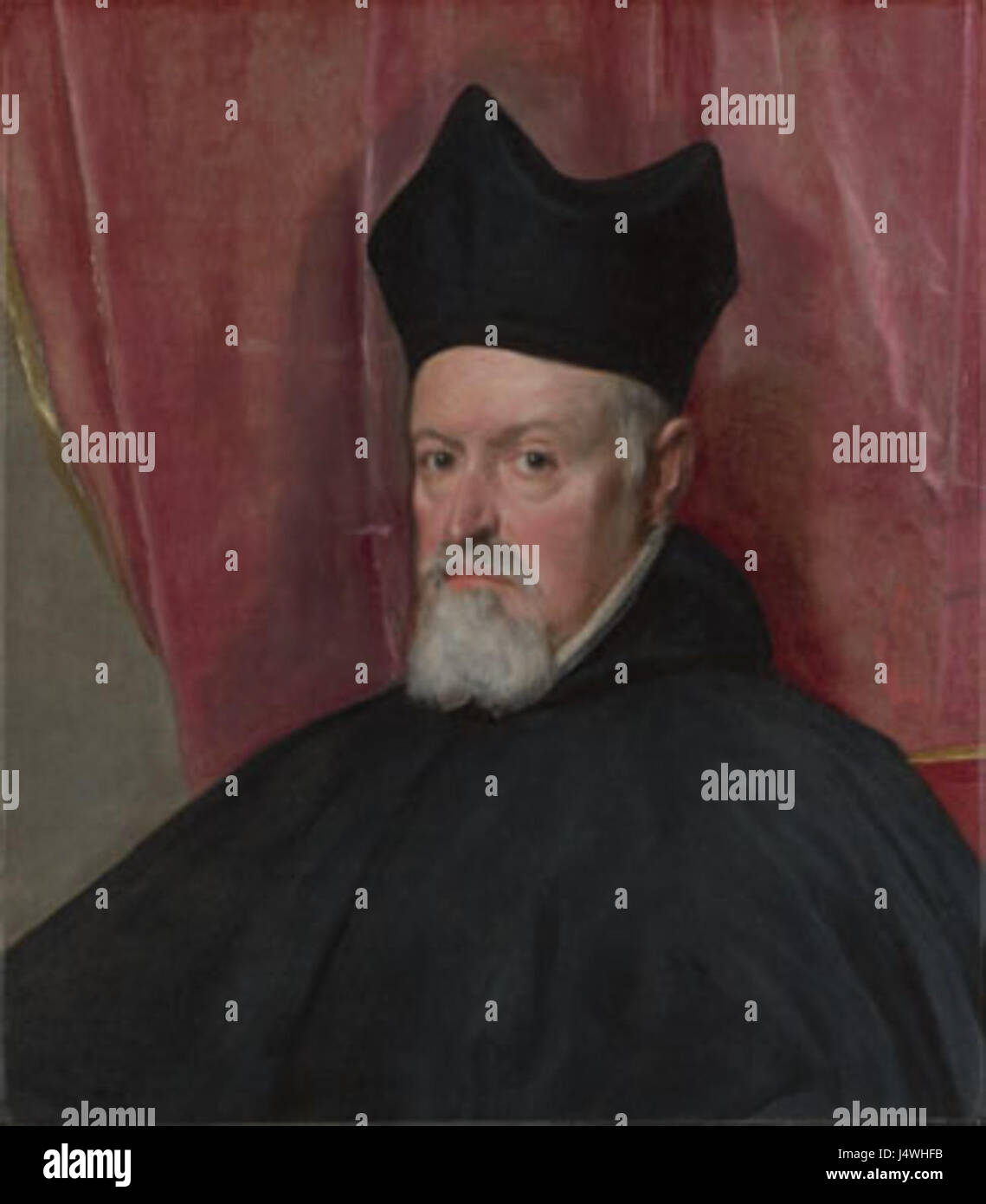 Velazquez Portrait L'archevêque Fernando Valdes Banque D'Images