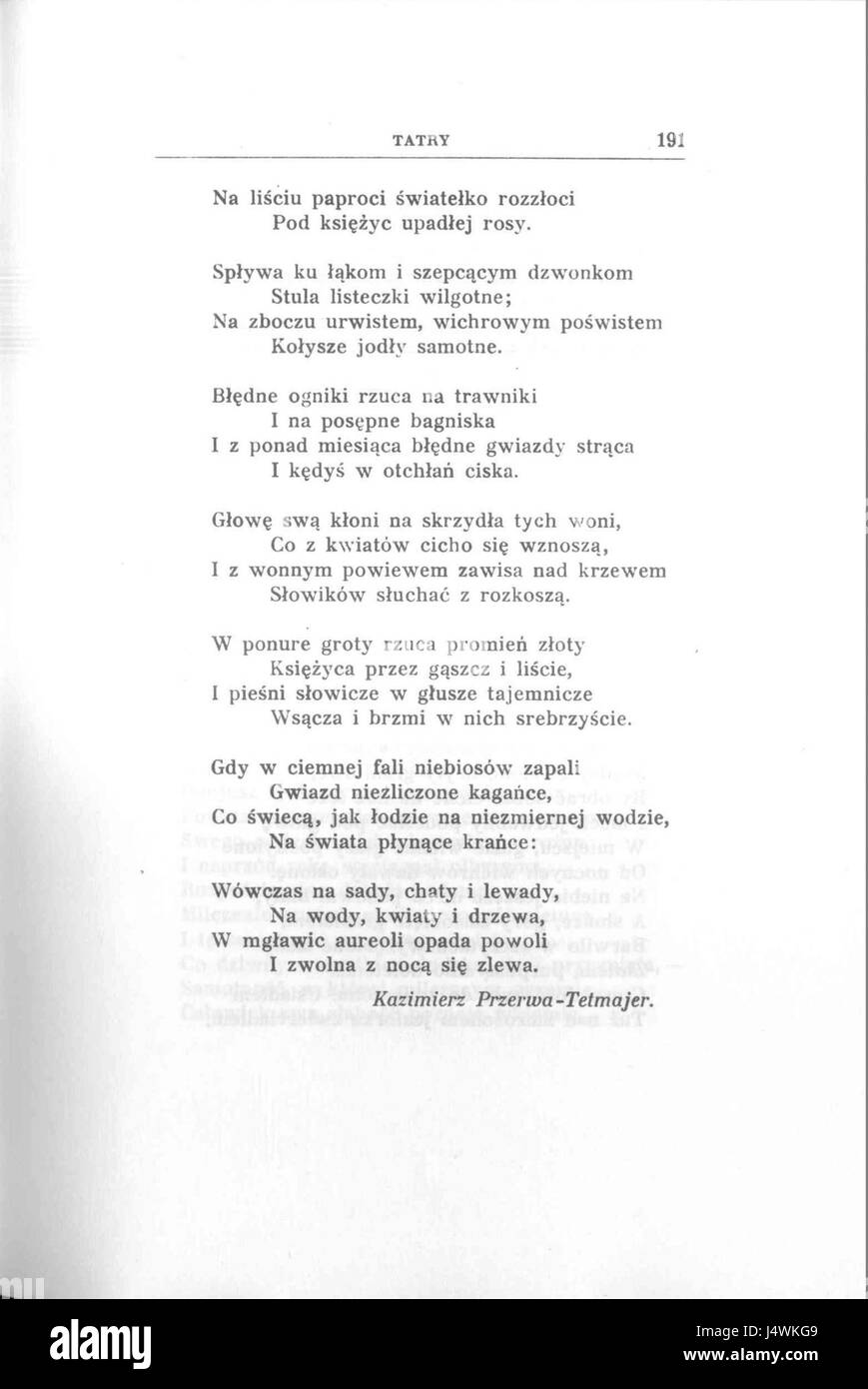 Ziemia Polska w 225 chants Banque D'Images