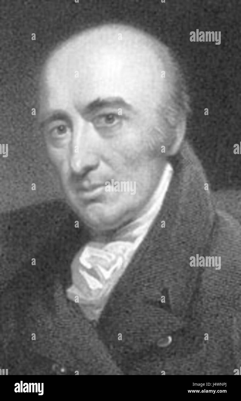 William Hyde Wollaston était un scientifique anglais connu pour ses travaux en chimie et en physique. Il a apporté des contributions significatives à l'étude de la lumière et a été l'un des pionniers dans le développement de la photographie précoce. Banque D'Images