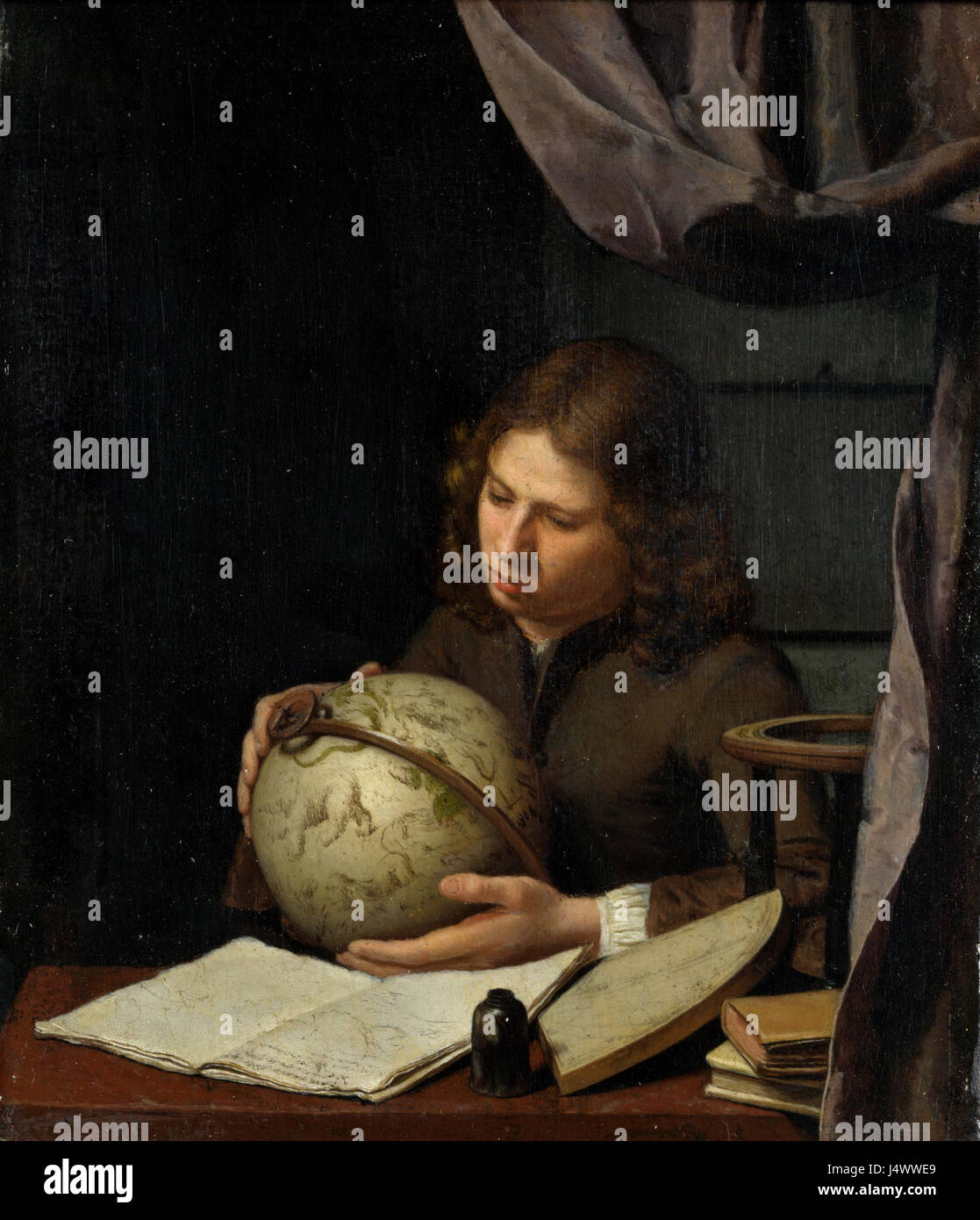 Van Deuren était un astronome renommé connu pour ses travaux sur la navigation céleste et l'observation des mouvements planétaires. Ses contributions à l'étude des étoiles et du cosmos ont fait de lui une figure importante de l'histoire de l'astronomie. Banque D'Images