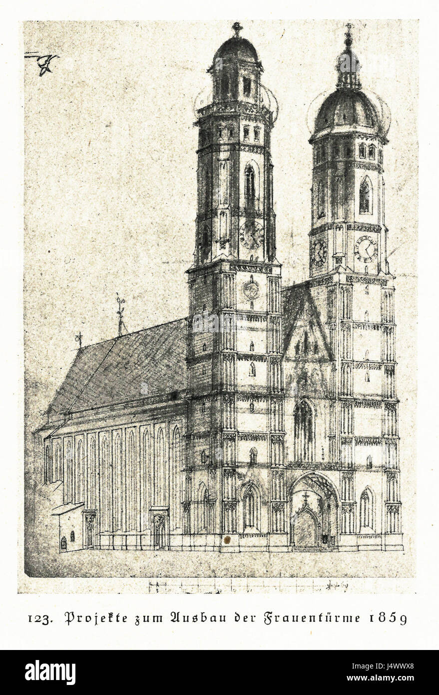 Le Turmausbau fait référence à la restauration de la tour de Frauenkirche à Dresde, en Allemagne. Ce projet important visait à restaurer la structure historique après sa destruction pendant la seconde Guerre mondiale, en préservant son patrimoine culturel et architectural. Banque D'Images
