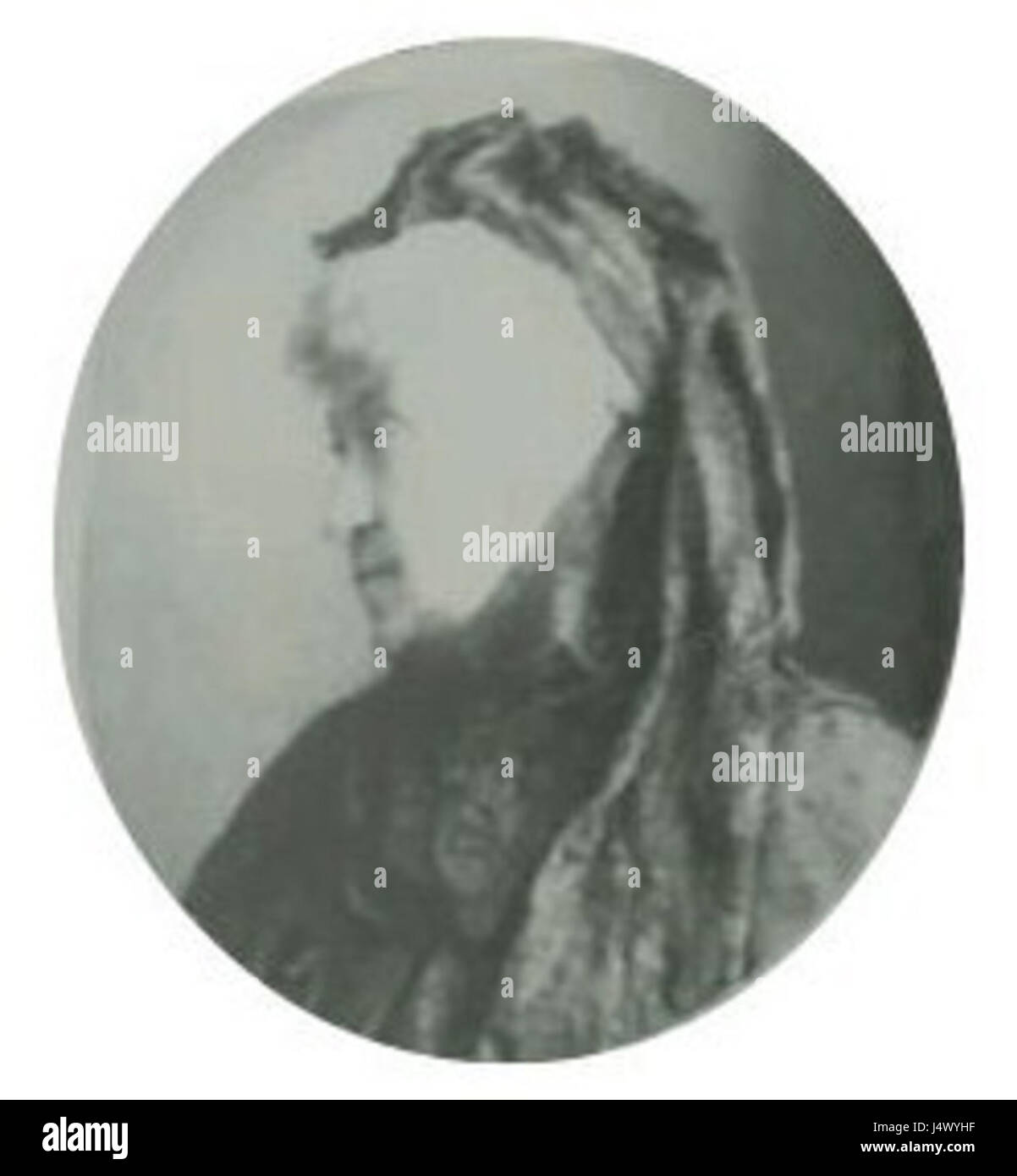 Portrait de Y. F. Abaza, figure notable de l'histoire russe, reconnu pour ses contributions aux mouvements culturels, politiques ou sociaux. Banque D'Images
