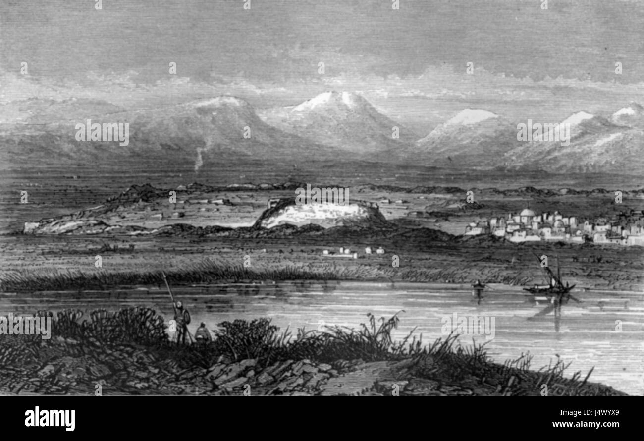 Les montagnes de Kuyunjik Banque D'Images