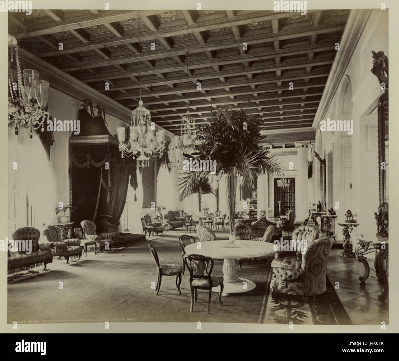 Salle du Trône du gouvernement, Calcutta Banque D'Images