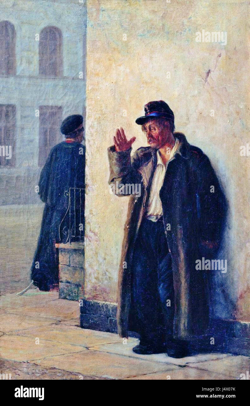 Vecchio militare Banque D'Images