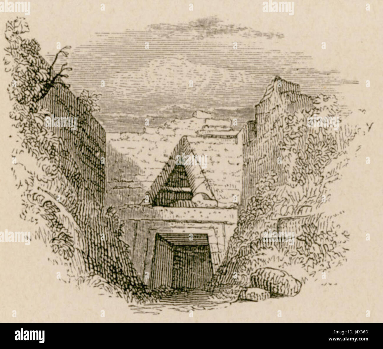 Trésor d'Atrée Christopher Wordsworth 1882 Banque D'Images