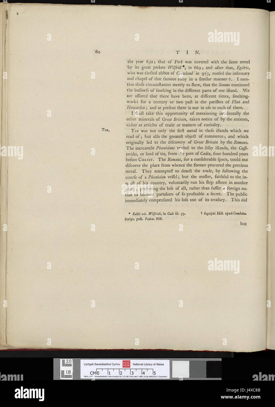 Ce livre, 'A Tour in Wales' de Thomas Pennant, documente les voyages de Pennant à travers le pays de Galles, fournissant des observations détaillées sur le paysage, la culture et l'histoire de la région au XVIIIe siècle. Banque D'Images