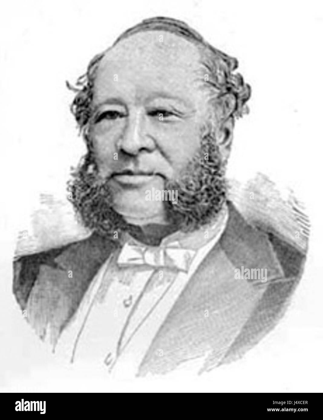 William Henry Vanderbilt (1821-1885) était un magnat des affaires américain qui a élargi la fortune de la famille Vanderbilt dans l'industrie ferroviaire. Il a joué un rôle déterminant dans la croissance du New York Central Railroad et est devenu l'un des hommes les plus riches d'Amérique au cours du XIXe siècle. Banque D'Images