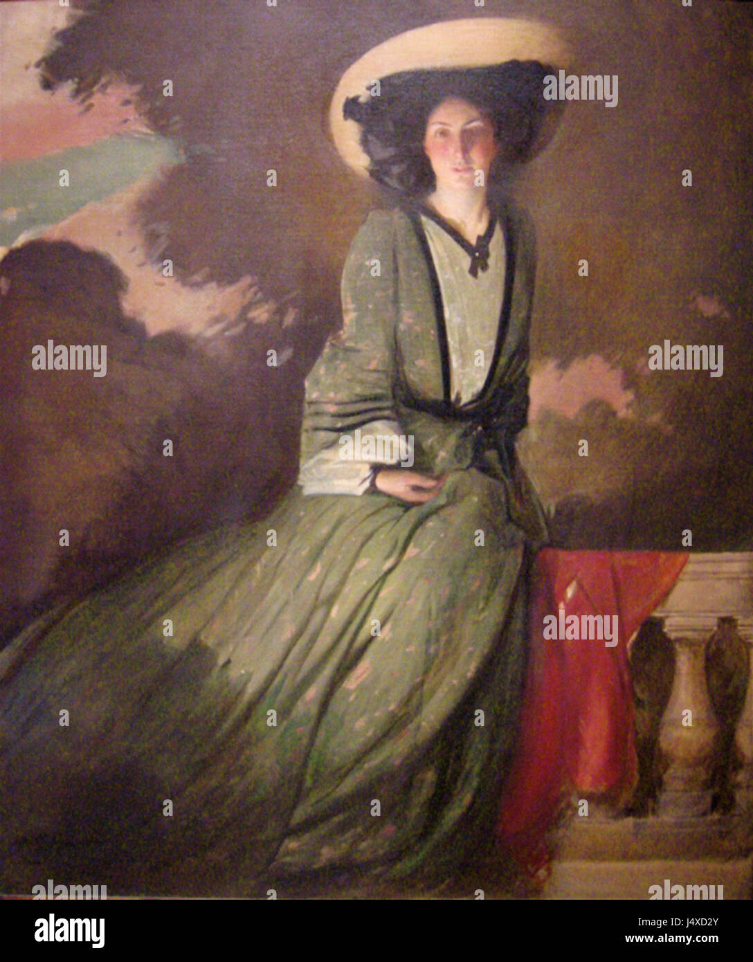 John White Alexander lacma WLA Portrait de John White Alexander Banque D'Images