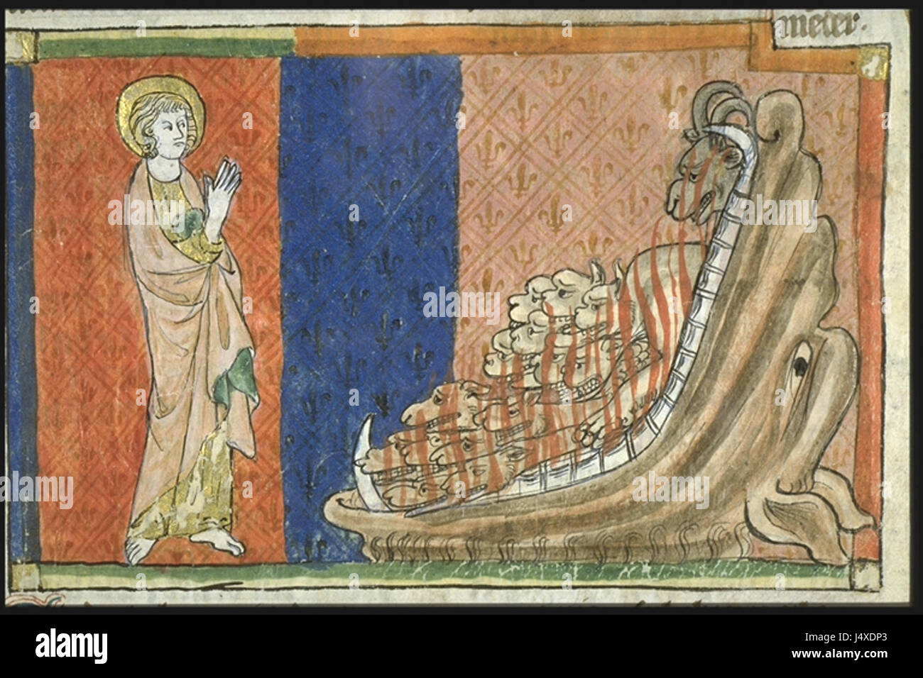 Toulouse mme 815 050r St jean voyant diable Banque D'Images