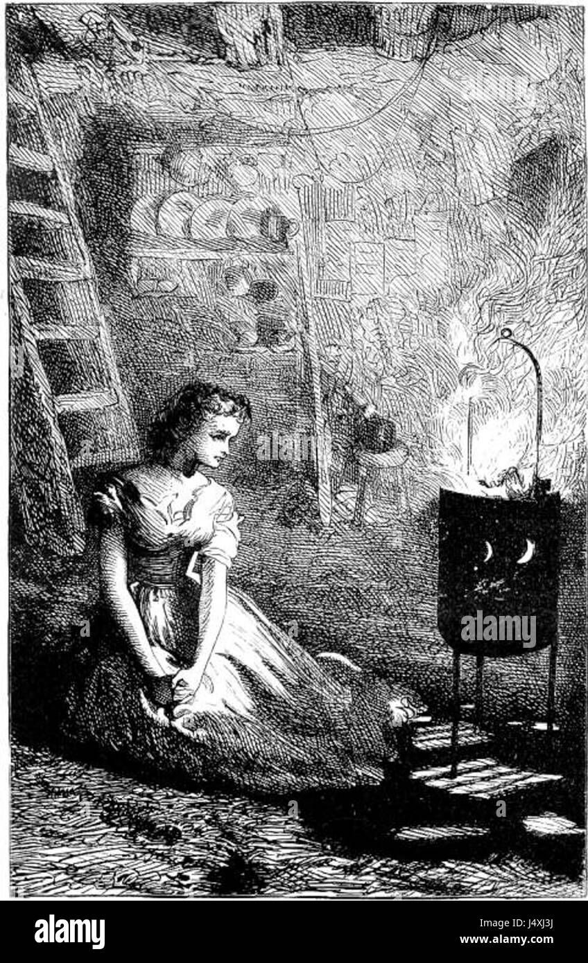 En attente de père Banque D'Images