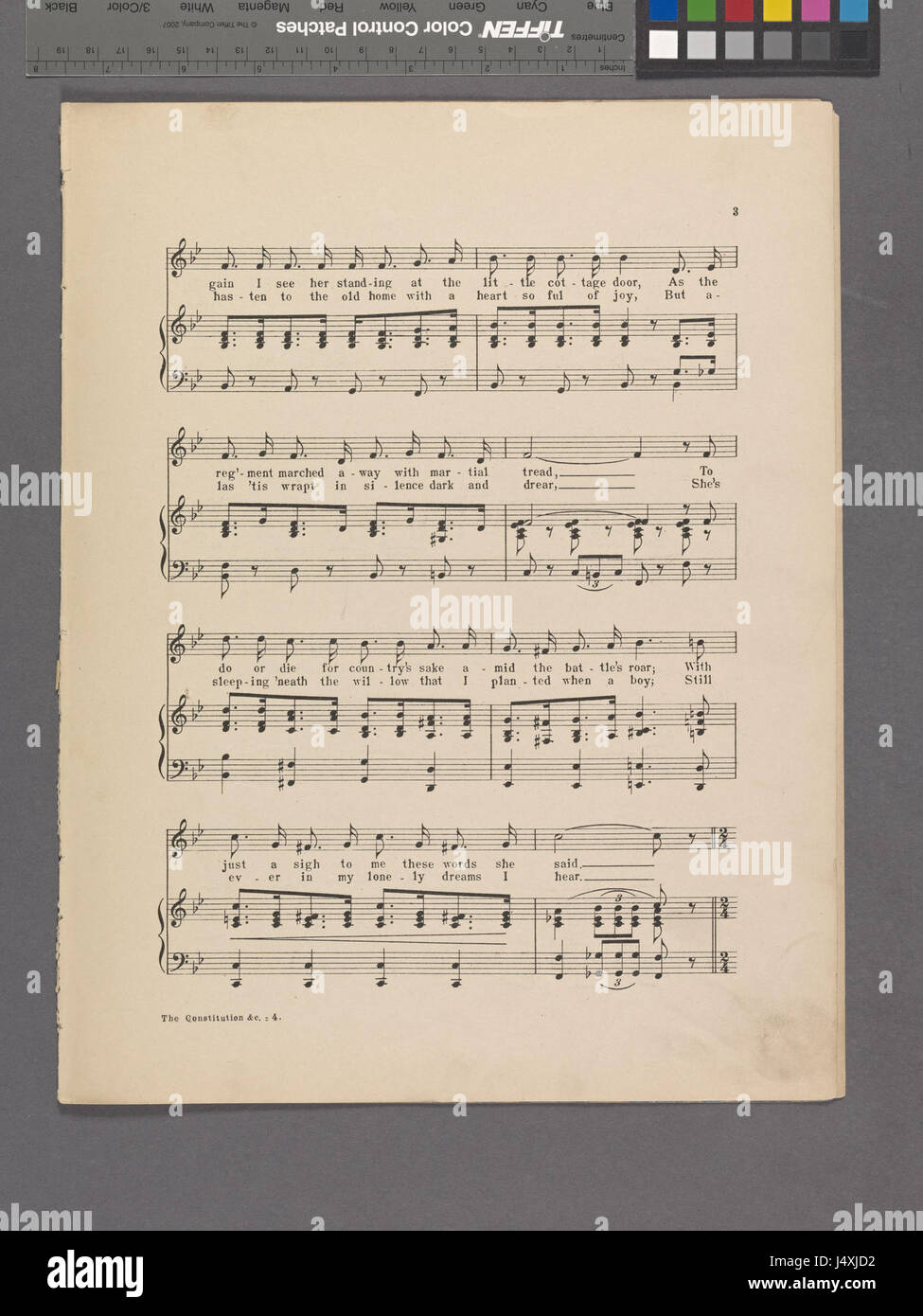 Cet ouvrage intitulé « la Constitution suit le drapeau » peut être une référence historique ou politique, discutant probablement de la relation entre l'identité nationale, la gouvernance et la présence militaire. Elle pourrait traiter des questions constitutionnelles dans le contexte des drapeaux et des symboles nationaux. Banque D'Images