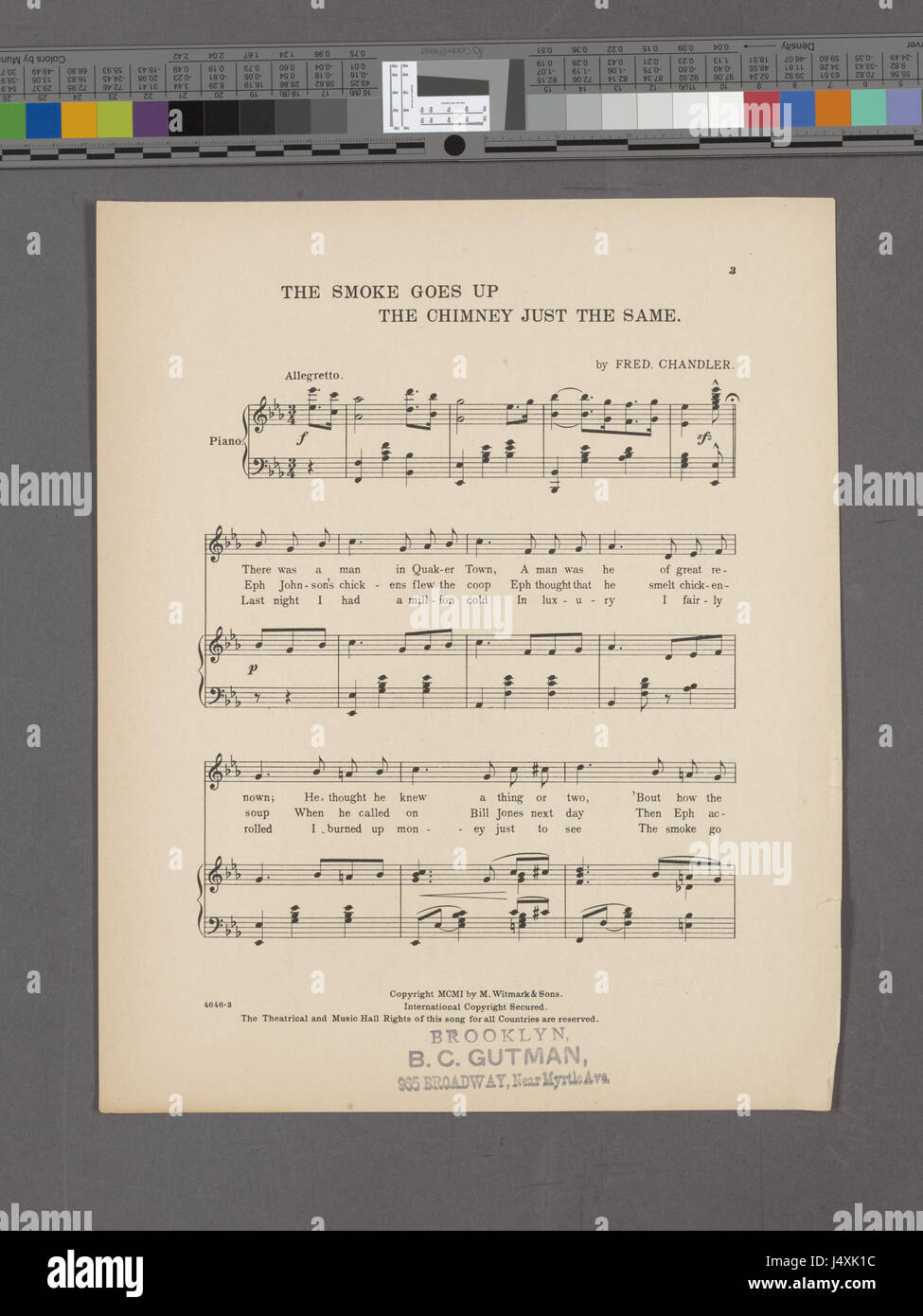Cette phrase, « la fumée monte dans la cheminée tout de même », pourrait faire référence à une œuvre littéraire ou à une réflexion philosophique sur la cohérence ou l'inévitabilité. Un contexte plus approfondi de la collection Hadès de la Bibliothèque publique de New York permettrait de mieux comprendre sa signification. Banque D'Images