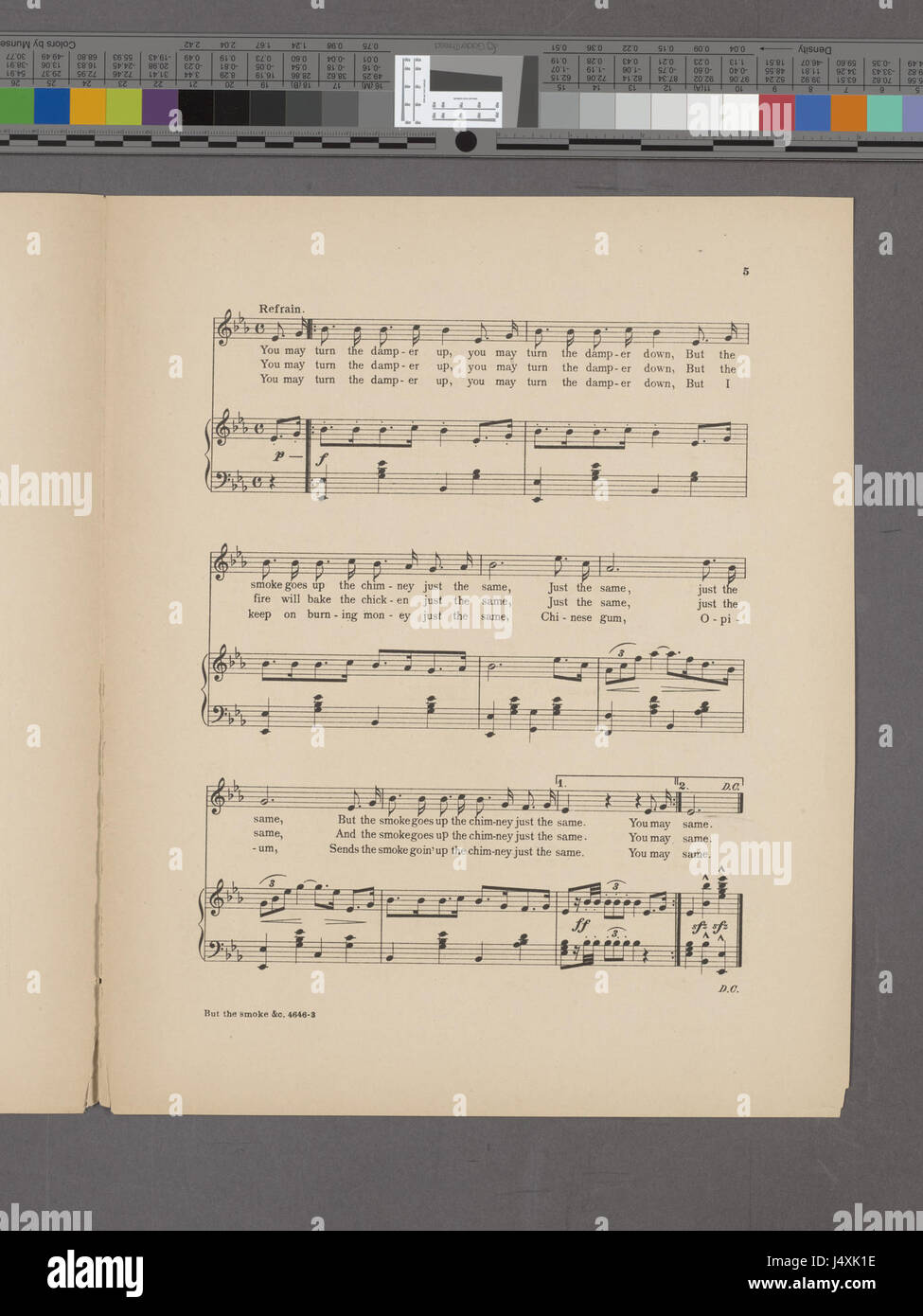 La fumée monte la cheminée juste les mêmes (NYPL Hadès 19432972013054) Banque D'Images