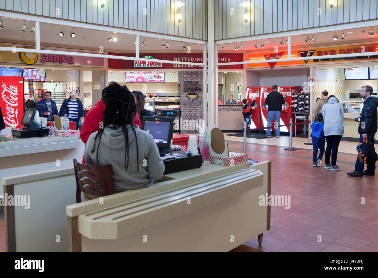 Food court Banque de photographies et d’images à haute résolution Alamy