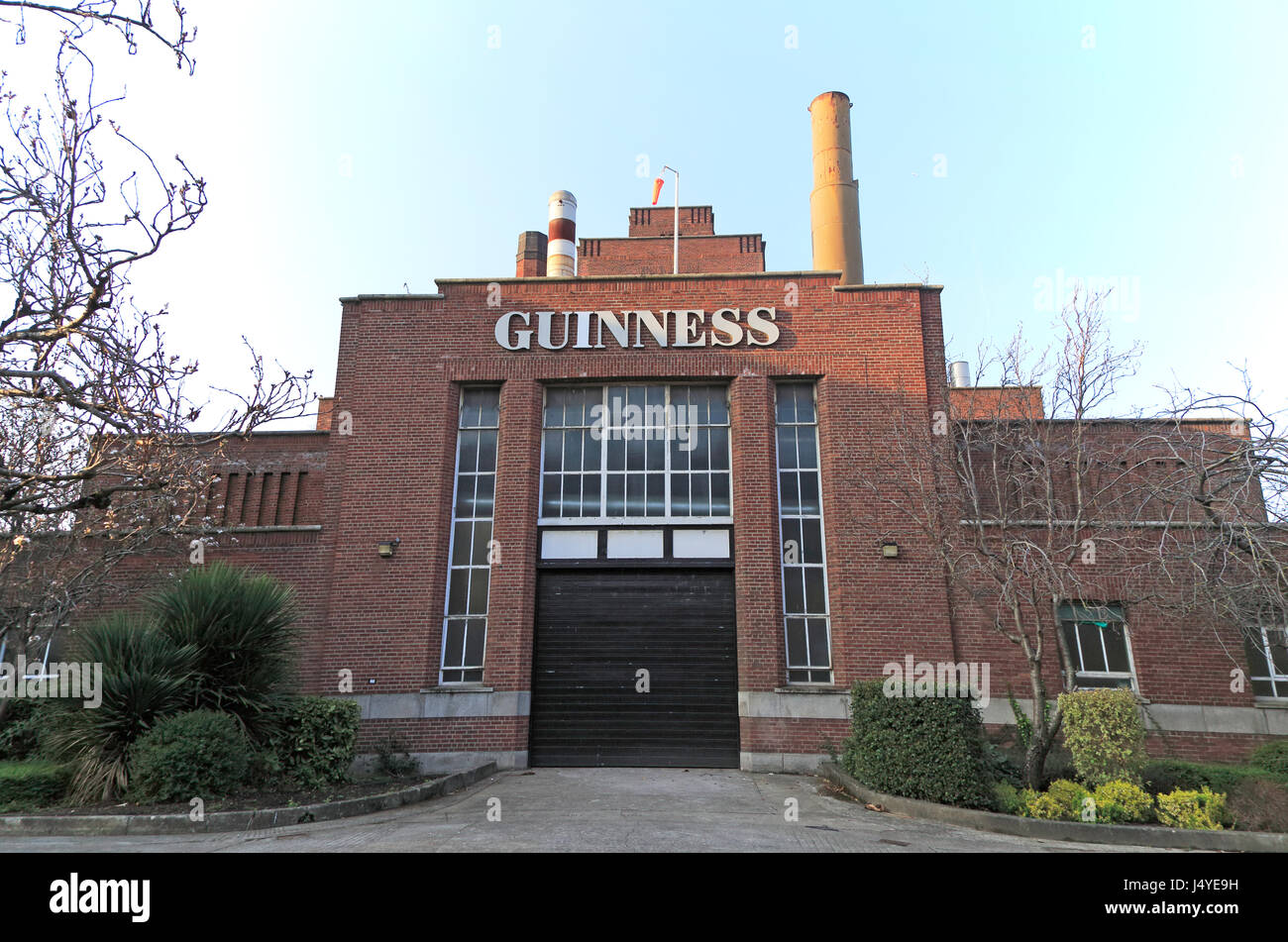 Power House Building, Brasserie Guinness, St James' Gate, Dublin, Irlande, architecte F.R.M. Woodhouse, 1948 Banque D'Images