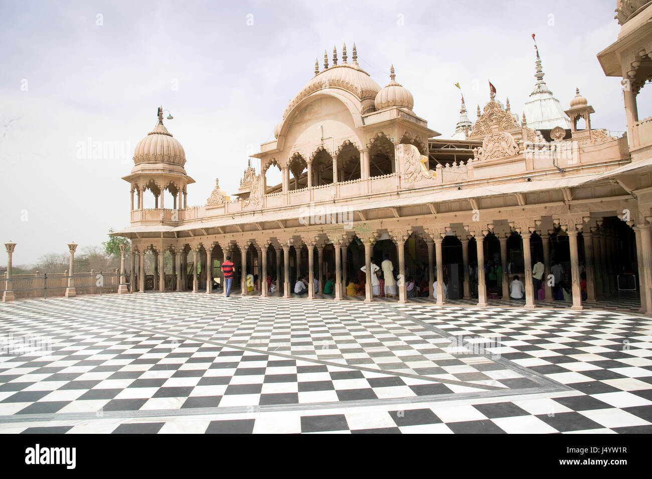 Radha rani shriji temple, Mathura, Uttar Pradesh, Inde, Asie Banque D'Images