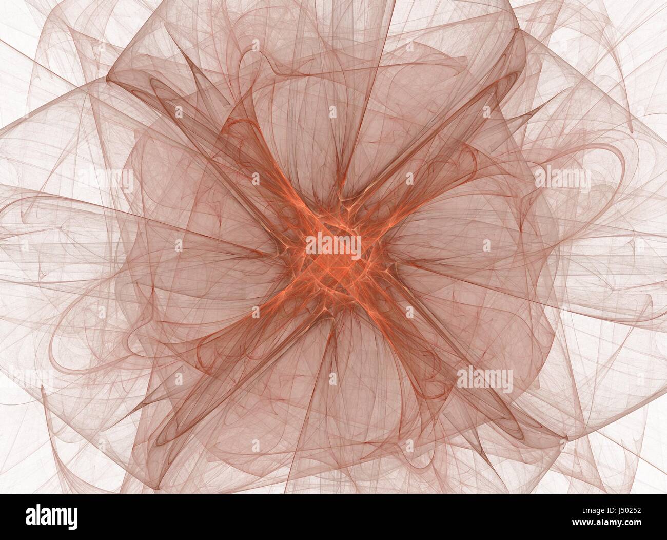 Modèle fractal Résumé Banque D'Images