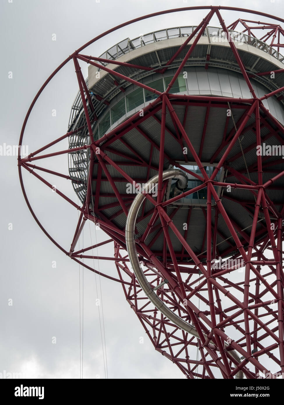 L'ArcelorMittal Orbit Sculpture au Queen Elizabeth Olympic Park de Londres Banque D'Images