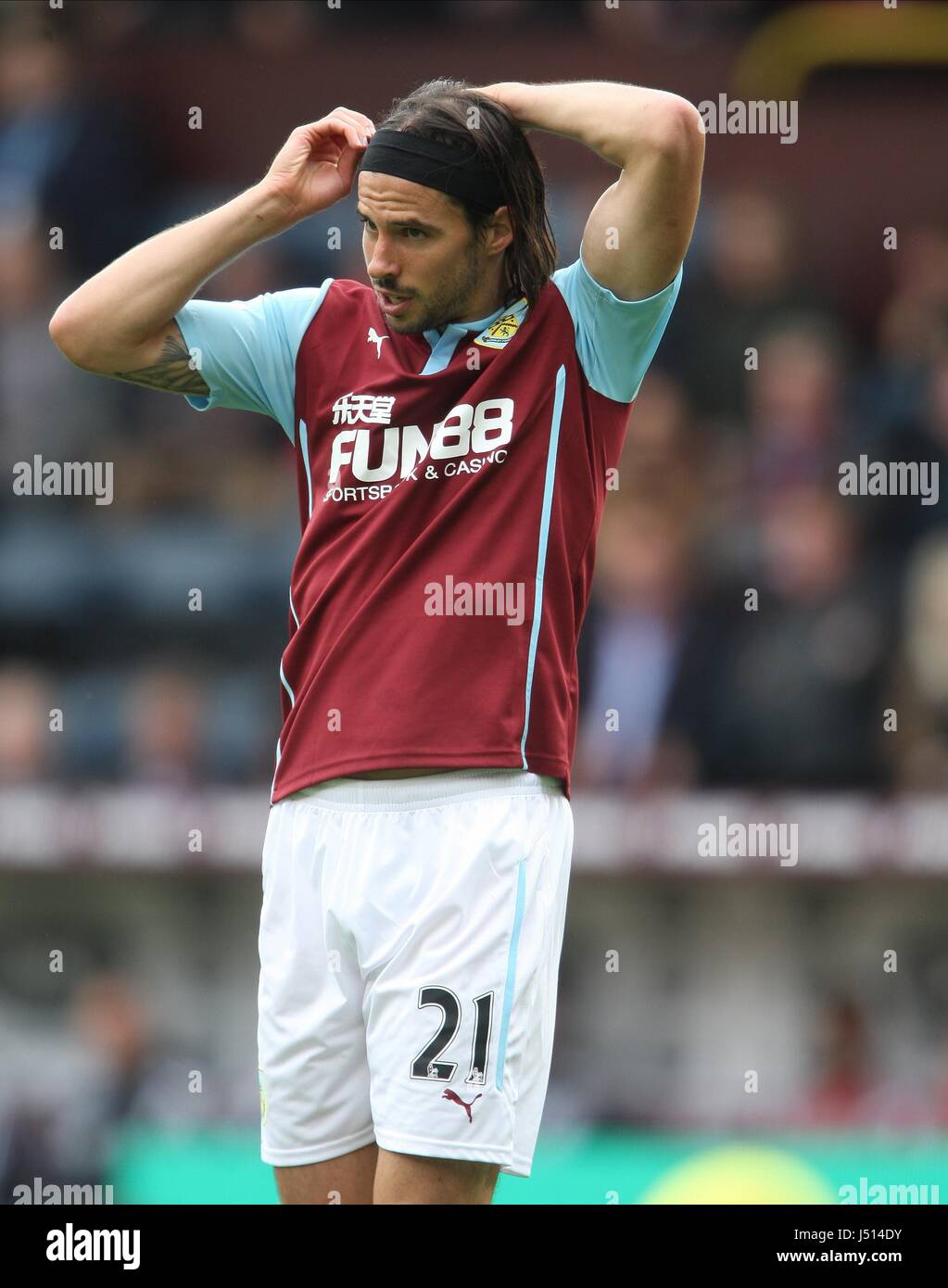 GEORGE BOYD BURNLEY FC BURNLEY FC BURNLEY TURF MOOR ANGLETERRE 20 Septembre 2014 Banque D'Images