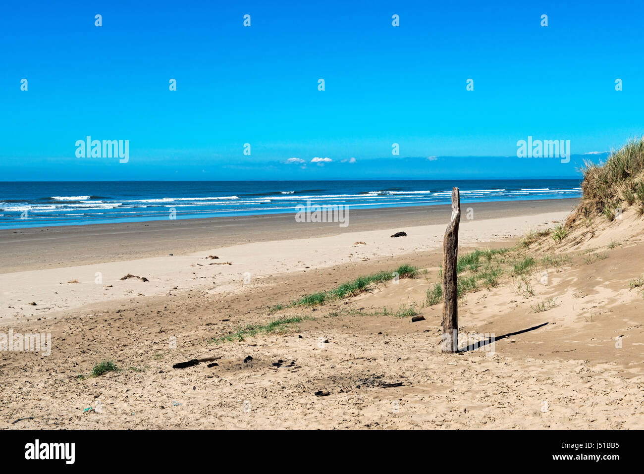 Pembrey plage carmarthenshire Galles du sud Banque D'Images