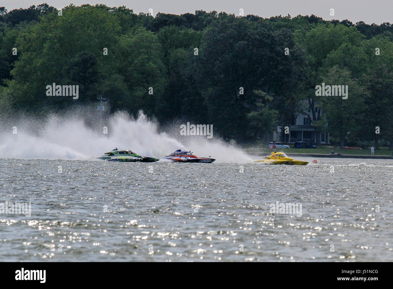 Puissance de Cambridge Cambridge - La régate de Classic - La première compétition en 2017 des courses d'Hydroplane ligue. Banque D'Images