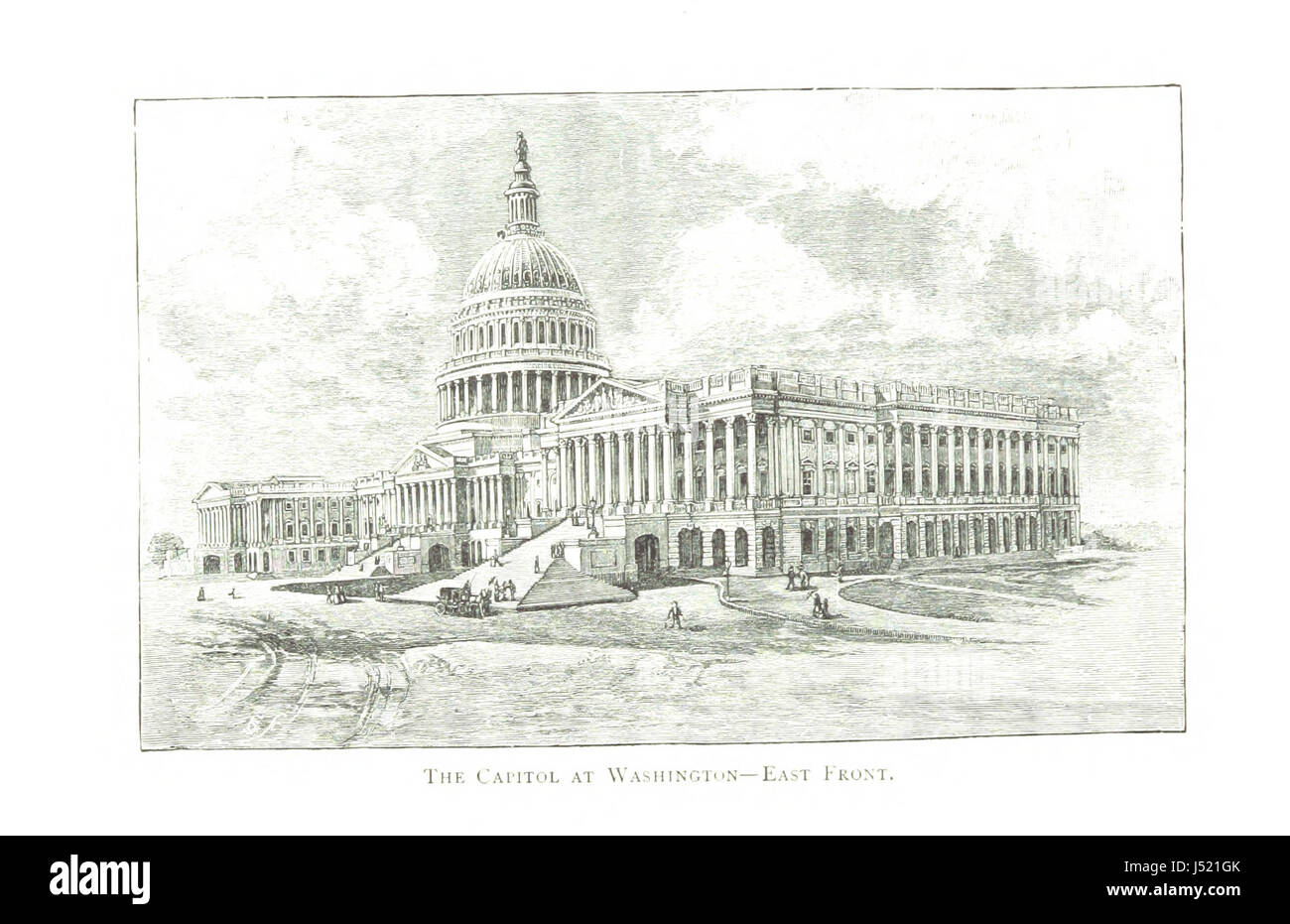 United States Photos. Dessiné avec un stylo et crayon, etc Banque D'Images