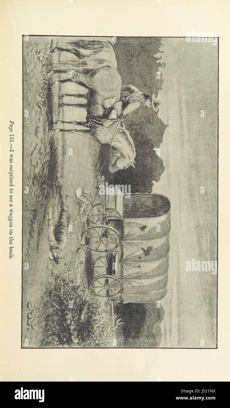 Sport et aventures parmi les Indiens nord-américains ... Avec illustrations, etc ... Banque D'Images