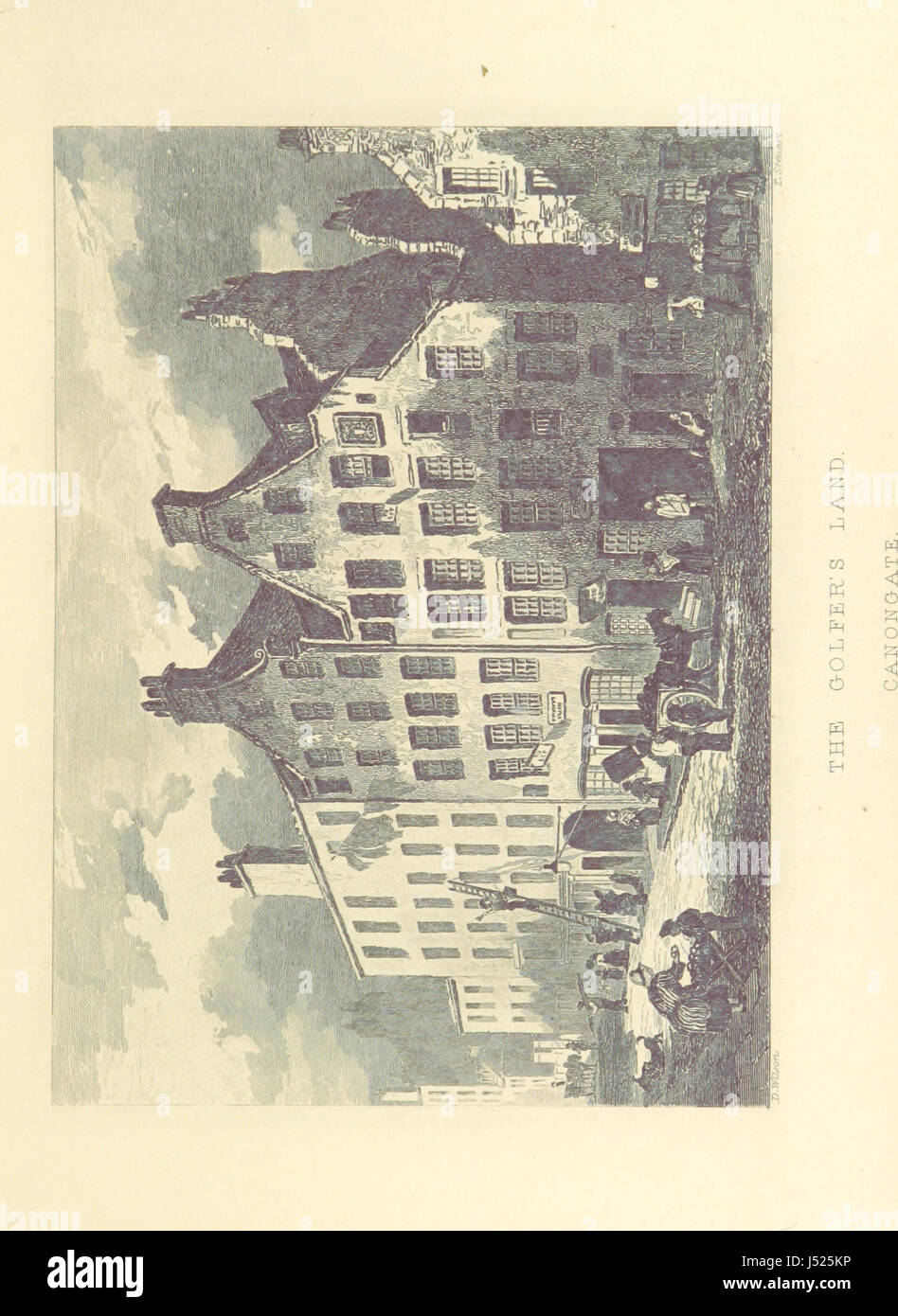 *Memorials of Edinburgh in the Olden Time* (deuxième édition) est un récit historique du passé d'Édimbourg, documentant ses événements clés, son architecture et son patrimoine culturel. Banque D'Images