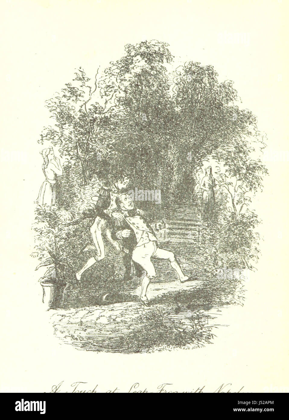 Charles O'Malley est une œuvre littéraire, impliquant peut-être les aventures ou la vie de son personnage titulaire. Avec des illustrations, le texte offre des éléments visuels et narratifs qui améliorent l’expérience narrative. Banque D'Images