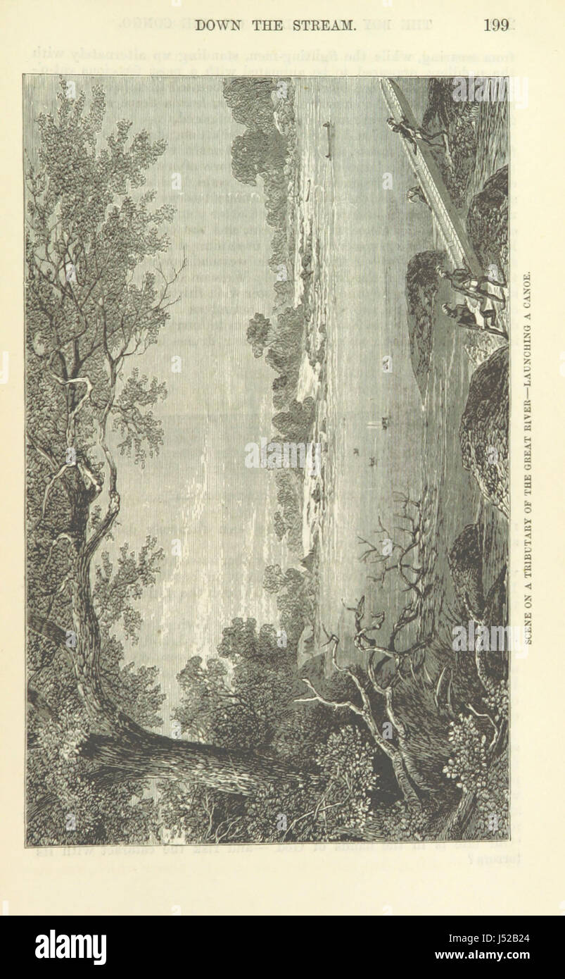 Les voyageurs le garçon sur le Congo. Aventures de deux jeunes dans un voyage avec H. M. Stanley "à travers le continent noir." [une condensation, avec les adjoints, fictif de H. M. Stanley's "à travers le continent noir," avec beaucoup d'extraits de l'original.] par T. W. Knot ... Illustré Banque D'Images