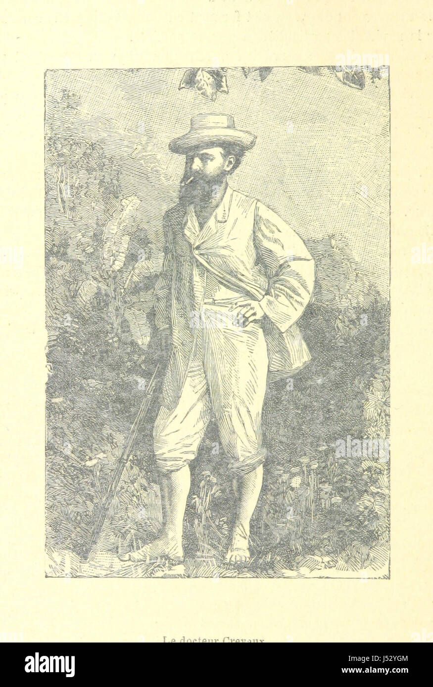 Histoire des voyages. Les Explorateurs contemporains. Livingstone. Stanley. Rivière Nordenskiold. Crevaux. Savorgnan de Brazza Banque D'Images