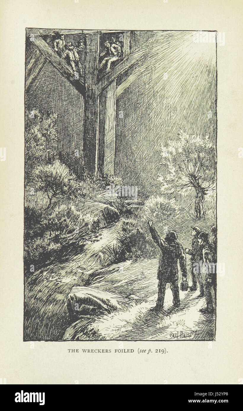 La biographie d'un moteur de locomotive ... Avec huit illustrations de P. Hardy Banque D'Images