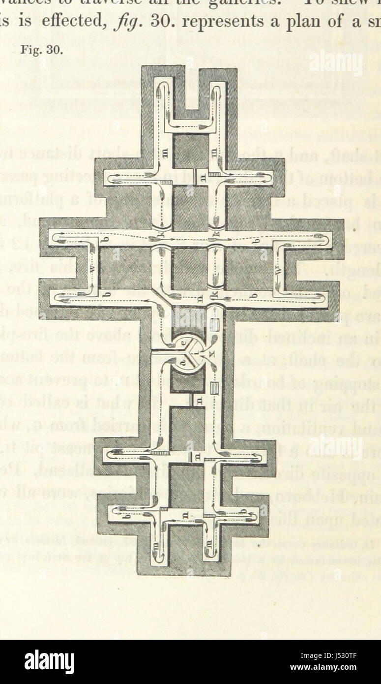 Ce travail de J. Holland fournit un compte rendu complet des combustibles fossiles, en se concentrant sur le commerce du charbon, les pratiques minières et l'importance des mines de charbon dans la Grande-Bretagne du XIXe siècle. Banque D'Images
