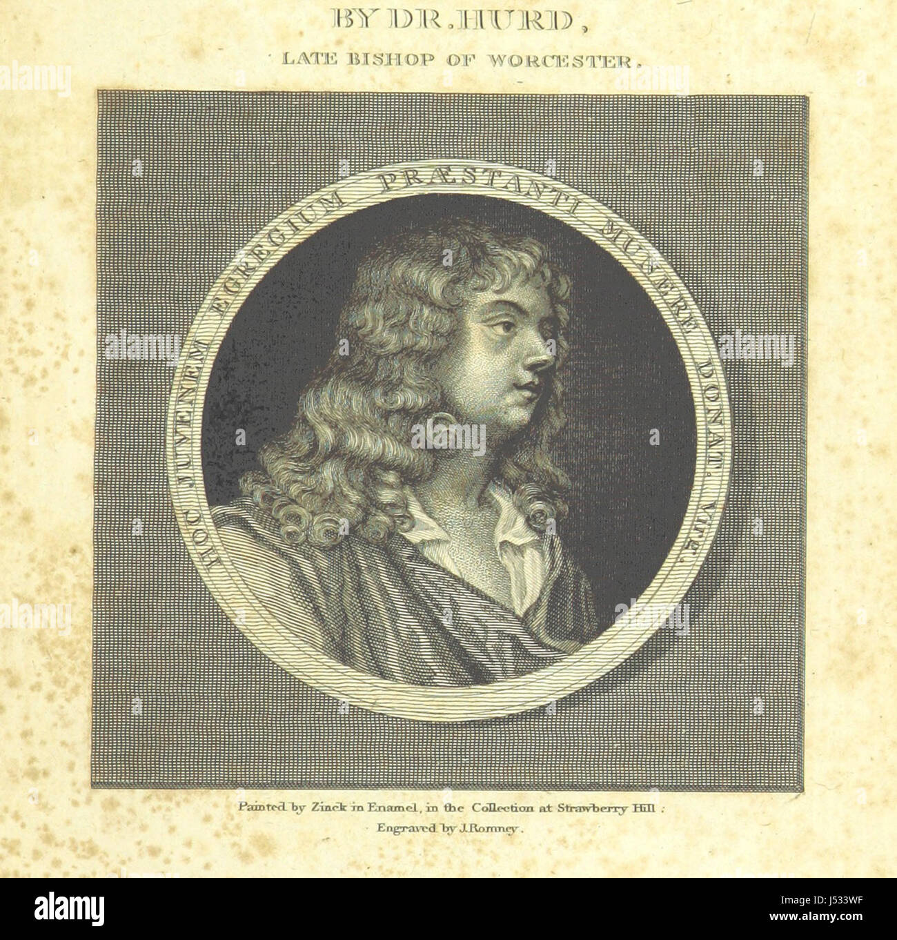 Image prise à partir de la page 11 de "l'Œuvre de M. A. Cowley ; en prose et en vers. Une nouvelle édition. Soulignant les morceaux sélectionnés par Richard Hurd, D.D., la fin de l'évêque de Worcester, et y compris les notes de sa seigneurie, et le Dr Johnson, la vie de l'auteur. [Avec un Banque D'Images